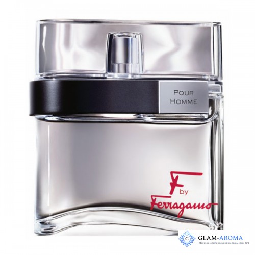 Salvatore Ferragamo F By Ferragamo Black Pour Homme