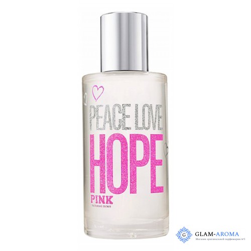 Victorias Secret Hope Pink Peace Love