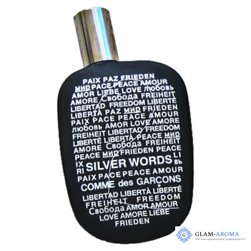 Comme Des Garcons 2 Silver Words